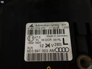 8E0941003AM Фара передняя левая Audi A4 B7 Арт AL16200026913, вид 11