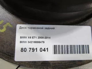 34216886479 BMW Диск тормозной задний BMW X6 E71/E72 Арт E81003824, вид 4