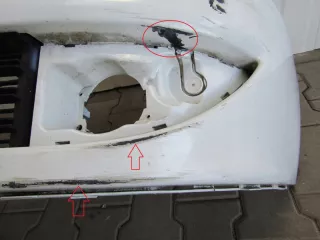 620220032R Бампер передний Renault Fluence  Арт AL11944757835, вид 6