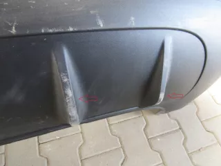 A2938852900,HCU Бампер задний Mercedes EQC n293 Арт AL12157500773, вид 10