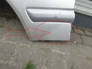 501501-744 Крыло переднее левое Mercedes E W210 Арт AL12273585901, вид 9
