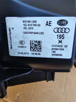 8V0941006AE Фара передняя правая Audi S3 8V Арт AL16076983511_2, вид 8