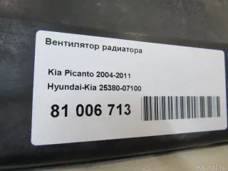 2538007100 Hyundai-Kia Вентилятор радиатора Kia Picanto 1 Арт E81006713, вид 8