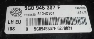 5G0,945,307F Фонарь задний правый Volkswagen Golf 5 Арт AL12218971278, вид 3