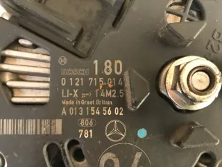A0131545602 Генератор Mercedes SL r230 Арт AL11874600129_2, вид 5