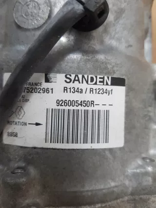 926005450 Компрессор кондиционера Renault Captur Арт AL9061673486, вид 2