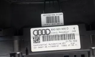 8X0920930D Щиток приборов (приборная панель) Audi A1 Арт AL7623054322, вид 2