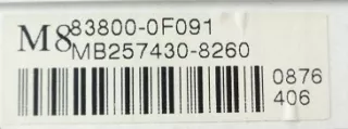 83800-0F091 Щиток приборов (приборная панель) Toyota Verso Арт AL9560663218, вид 2