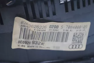 8E0920932K Щиток приборов (приборная панель) Audi A4 B7 Арт AL15884021655, вид 4