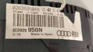 8E0920950N Щиток приборов (приборная панель) Audi A4 B6 Арт AL15985431713, вид 6