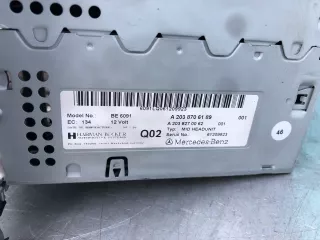 A2038706189 Магнитола (аудио система) Mercedes C W203 Арт AL10838068215, вид 4