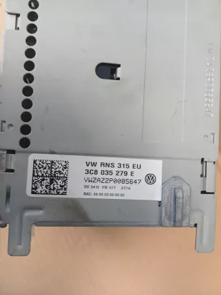 3c8035279e Магнитола (аудио система) Volkswagen Passat B6 Арт AL16676590353, вид 3