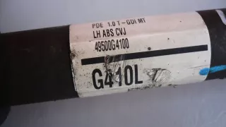 49500G4100 Полуось передняя левая (приводной вал, шрус) Kia Ceed 1 Арт AL10218768234, вид 4