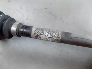 9808771480 Полуось передняя левая (приводной вал, шрус) Citroen C5 Aircross Арт AL16466107768, вид 2
