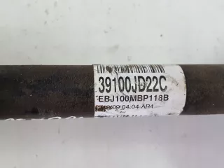 39100JD22C Полуось передняя правая (приводной вал, шрус) Nissan Qashqai 1  Арт AL16315222296, вид 2
