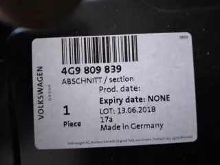 AUDI,4G9809839 Порог левый  Audi A6 C7 (S6,RS6) Арт AL11701331824_2, вид 6