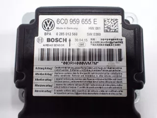 6C0959655E Блок AirBag Volkswagen Polo 6 Арт AL15869269359, вид 3