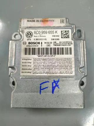 6C0959655K Блок AirBag Volkswagen Polo 6 Арт AL16407033364, вид 1
