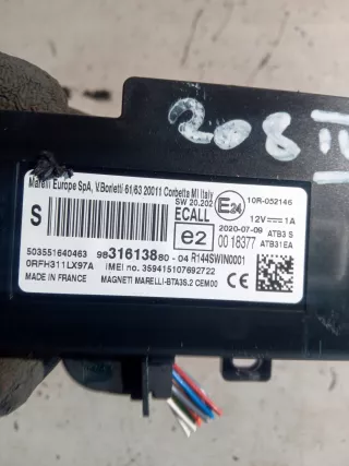 9831613880 Блок комфорта Peugeot 208 Арт AL16168000545, вид 3