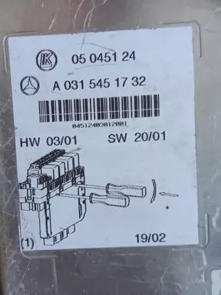 A0315451732 Блок комфорта Mercedes S W220 Арт AL16433523516_2, вид 5