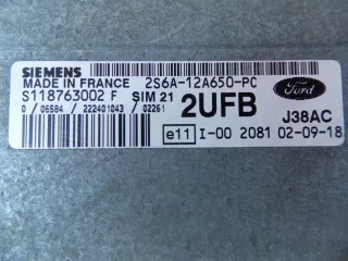 2S6A-12A650-PC Блок управления двигателем Ford Fiesta 6 Арт AL5203307824, вид 2