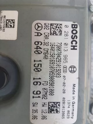 A6401501691 Блок управления двигателем Mercedes B W245 Арт AL9854612287, вид 2