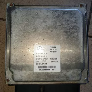 A6519010601 Блок управления двигателем Mercedes B W246 Арт AL10807014285, вид 1
