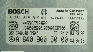 A6409005000,0281018019 Блок управления двигателем Mercedes A W169 Арт AL11449519344, вид 2
