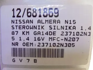 237102N305 Блок управления двигателем Nissan Frontier 1 Арт AL16296731222, вид 5