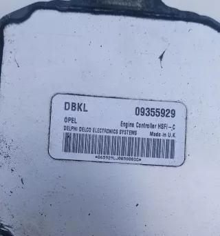  Блок управления двигателем Opel Astra G Арт AL16372384468, вид 2