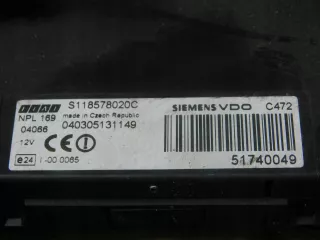  Блок управления двигателем Fiat Panda 2 Арт AL16441749694, вид 6