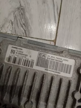 S126024101C,9661983980,ECU Блок управления двигателем Peugeot 307 Арт AL16514935130, вид 2