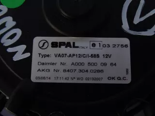 A0005000964 Вентилятор радиатора Mercedes G W461/463 Арт AL7659404537, вид 3