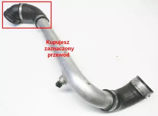 11617800628 Патрубок интеркулера BMW X5 E53 Арт AL5429817476, вид 4