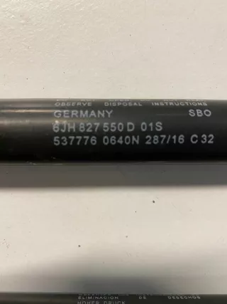 6JH827550D,rapid,toledo Амортизатор багажника Skoda Rapid Арт AL10443579074, вид 4