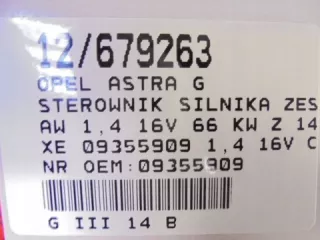 09355909 Иммобилайзер Opel Astra G Арт AL15946589638, вид 8