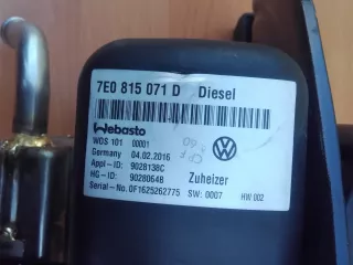 7E0815071D Автономный отопитель (Webasto) Volkswagen Transporter T6 Арт AL7671900375, вид 7