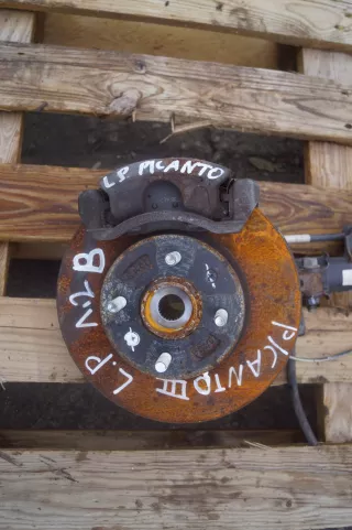 54650-G6250 Кулак поворотный передний левый Kia Picanto 1 Арт AL11117686083, вид 2