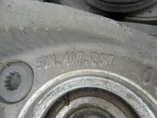 5QM407257 Кулак поворотный передний левый Volkswagen Golf 5 Арт AL16565100668, вид 2