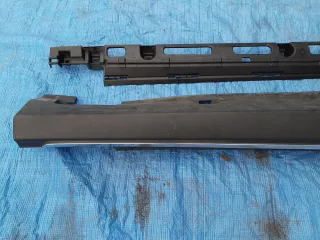 A1666900440,A1666980354 Накладка на порог Mercedes GL X166 Арт AL7050253660_2, вид 2