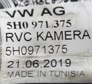 5H0971375,OEM,OE Камера заднего вида Volkswagen Golf 8 Арт AL16659775173, вид 4