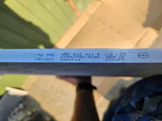 4M0816411R Радиатор кондиционера  Audi E-Tron Арт AL16226752209_2, вид 3