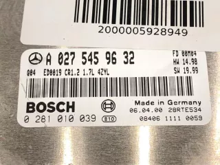 A0275459632 Блок управления (другие) Mercedes A W168 Арт AL15835659075, вид 3