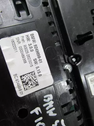 9249698 Блок управления печки/климат-контроля BMW 5 F10/F11/GT F07 Арт AL7338903680, вид 6