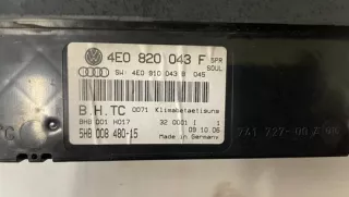 4E0820043F Блок управления печки/климат-контроля Audi A8 D3 (S8) Арт AL11356910537, вид 2