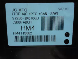 97250-1K070 Блок управления печки/климат-контроля Hyundai ix20 Арт AL11382618602, вид 3