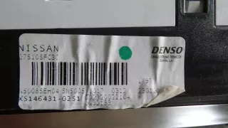 MICRAK14PANELKLIMATYZACJIEU Блок управления печки/климат-контроля Nissan Micra K14 Арт AL16405324960, вид 7