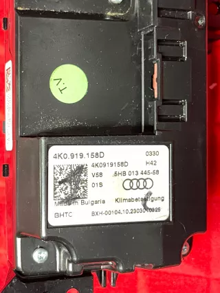 4K0919158D Блок управления печки/климат-контроля Audi A6 C8 (S6,RS6) Арт AL16775225803, вид 3