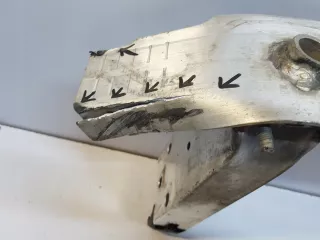 A1776202800 Усилитель бампера Mercedes B W247 Арт AL11467318284_2, вид 2
