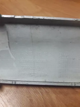 2038852821 Накладка (юбка) заднего бампера Mercedes C W203 Арт AL7632461390, вид 2